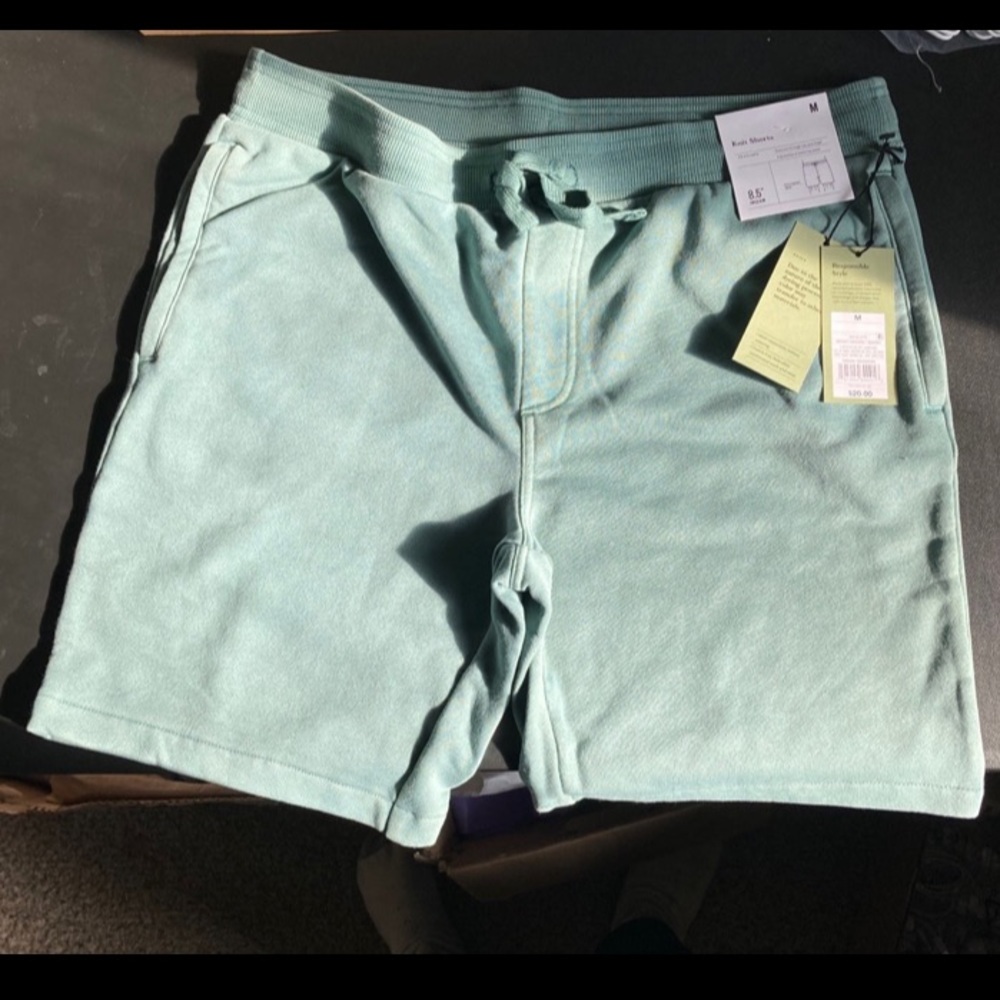 Goodfellow Smoked Turquoise Shorts Medium